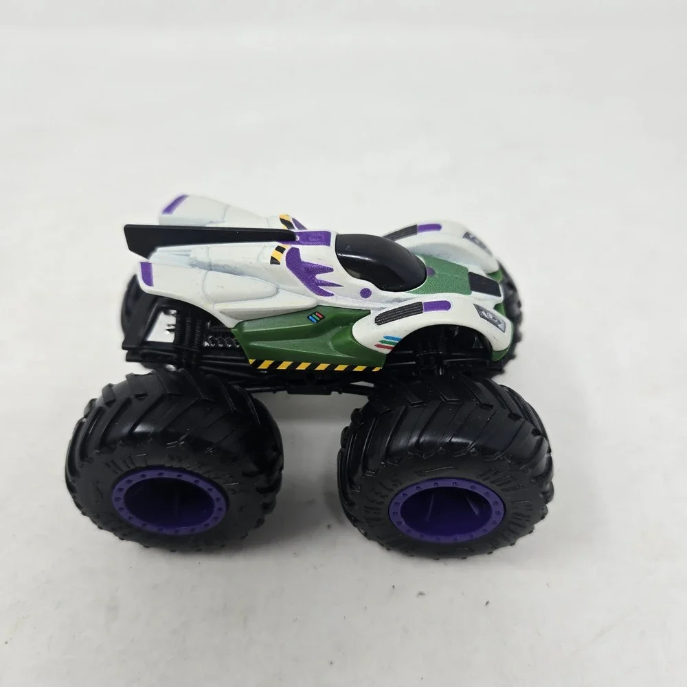 Hot Wheels Monster Trucks Buzz Lightyear Disney Pixar Diecast 1:64 Scale White